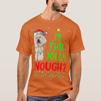 Camiseta A Árvore De Xmas Engraçada É Jolly O Suficiente Bi
