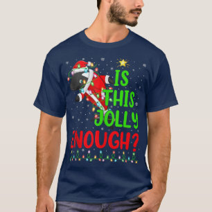 Camiseta A Árvore De Xmas Engraçada É Jolly O Suficiente De