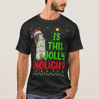 Camiseta A Árvore De Xmas Engraçada É O Chin Japonês Sufici