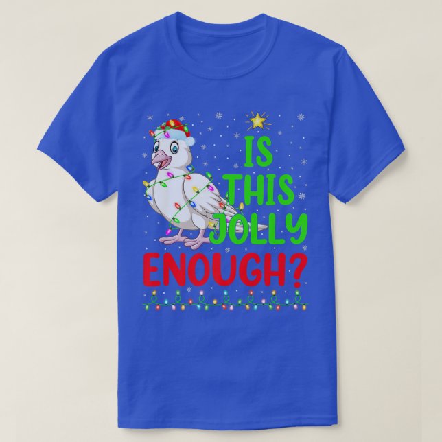 Camiseta A Árvore De Xmas Engraçada É Suficiente. (Frente do Design)