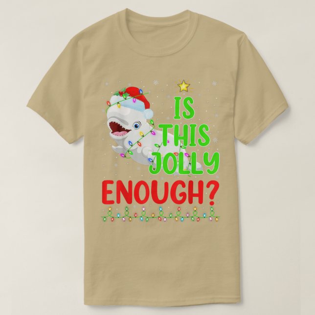 Camiseta A Árvore De Xmas Engraçada É Suficiente Para A Bal (Frente do Design)