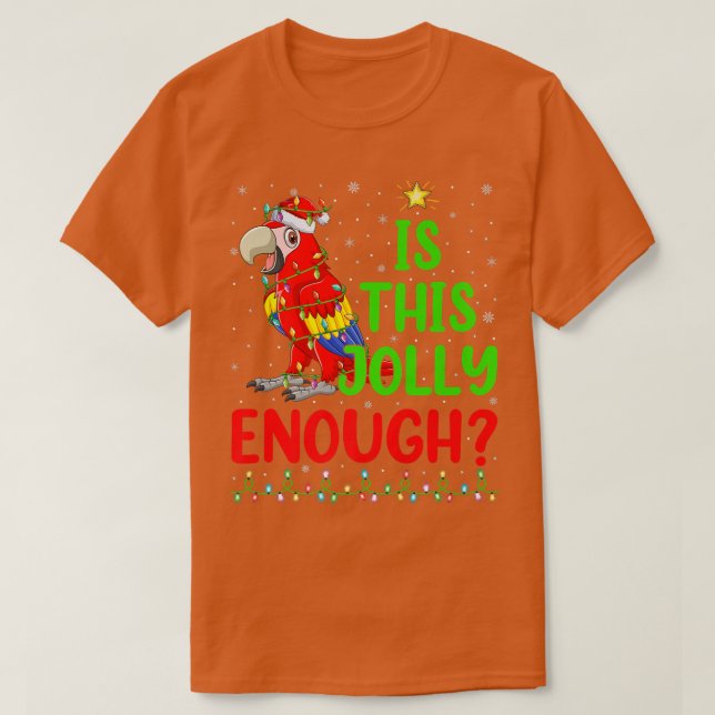 Camiseta A Árvore De Xmas Engraçada É Suficiente Para Pássa (Frente do Design)