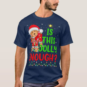 Camiseta A Árvore De Xmas Engraçada É Um Goldendoodle Sufic