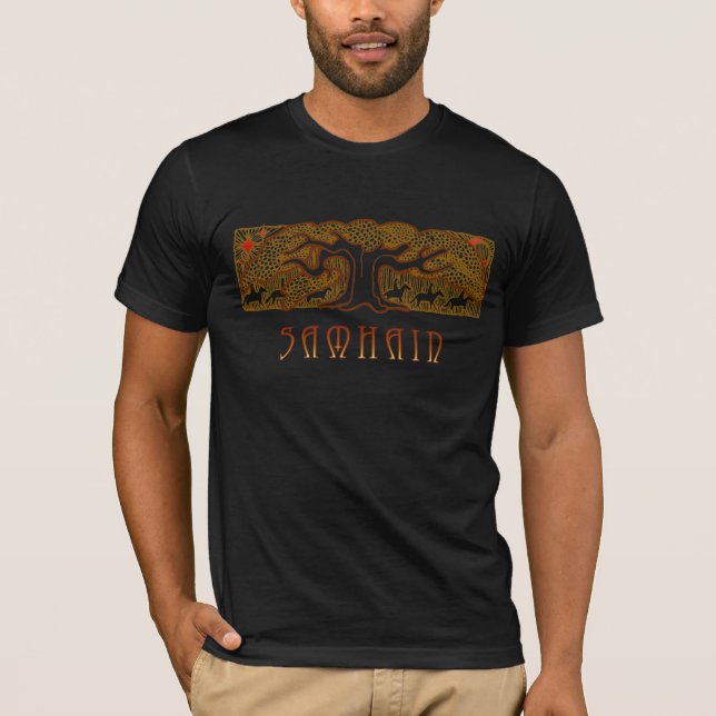Camiseta A árvore Excelente Samhain (Frente)