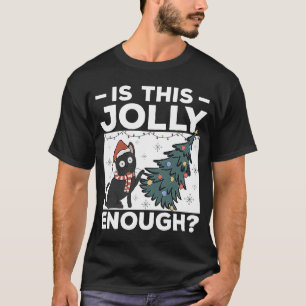 Camiseta A Árvore Festiva De Natal De inverno É Suficiente.