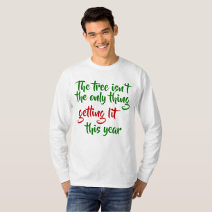 Camiseta A árvore não é a única coisa que está ficando