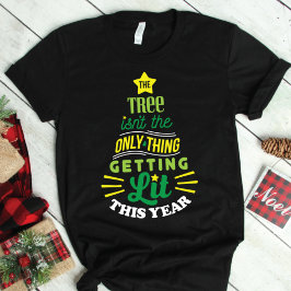 Camiseta A Árvore Não É a Única Coisa que Está Sendo Ilumin