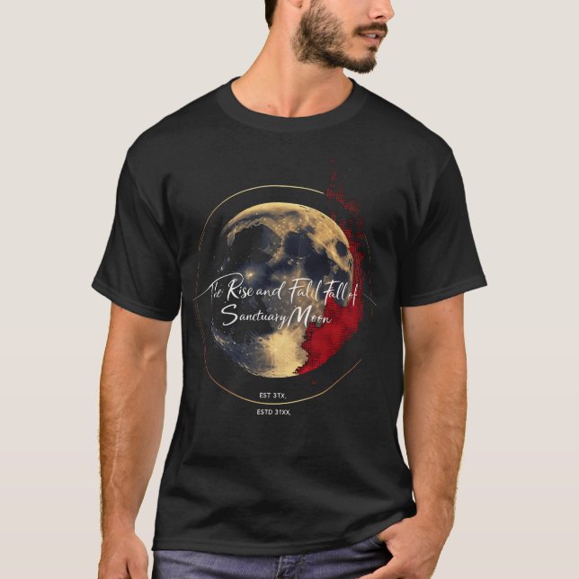 Camiseta A ascensão e queda da Lua Santuária (Frente)