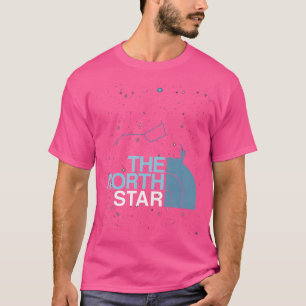 Camiseta A Astronomia da Estrela do Norte Com A Grande Carr