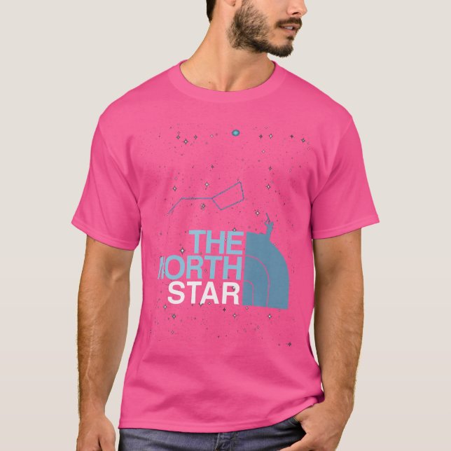 Camiseta A Astronomia da Estrela do Norte Com A Grande Carr (Frente)