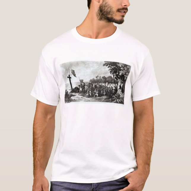 Camiseta A aterragem em Tampa Bay (Frente)