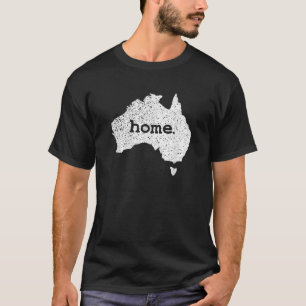 Camiseta A Austrália está em casa
