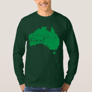 Camiseta A Austrália Está No Meu Coração