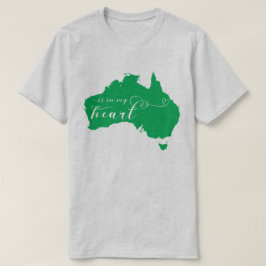 Camiseta A Austrália Está No Meu Coração
