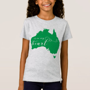 Camiseta A Austrália Está No Meu Coração