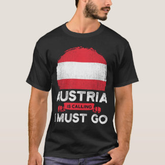 Camiseta A Áustria Está A Chamar A Atenção Para O Fato De E