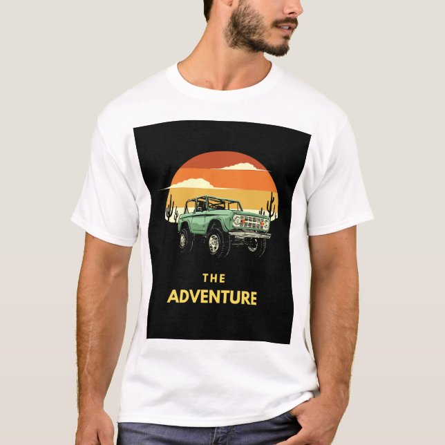 Camiseta A aventura (Frente)