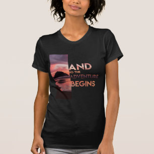 Camiseta A aventura começa