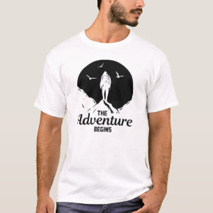 Camiseta A aventura começa com T-Shirt