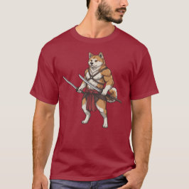 Camiseta A aventura do cão gladiador Akita