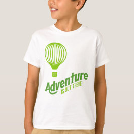 Camiseta A aventura está lá fora 2