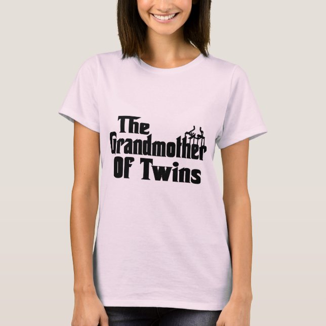 Camiseta A AVÓ dos gêmeos (Frente)