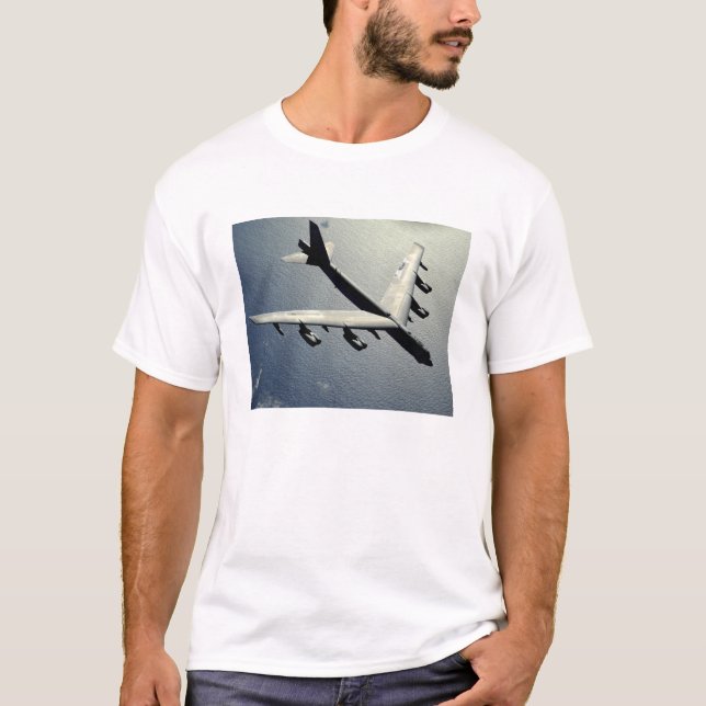 Camiseta A B-52 Esttratofortaleza em voo (Frente)