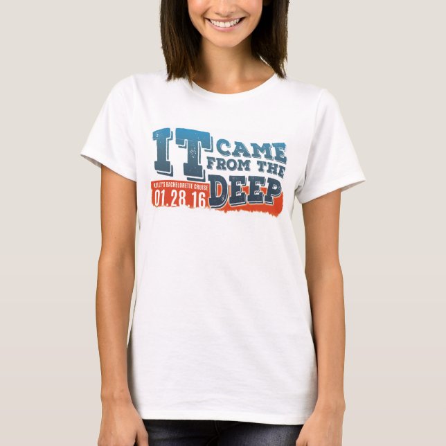 Camiseta A Bachelorette de Kelly, outra Tee de Estilo! (Frente)