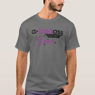 Camiseta A-Badass Gemini Horoscope Zodiac Sign Birthday For