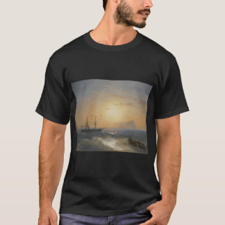 Camiseta A Baía de Yalta com as montanhas Magobi e Ai Petri