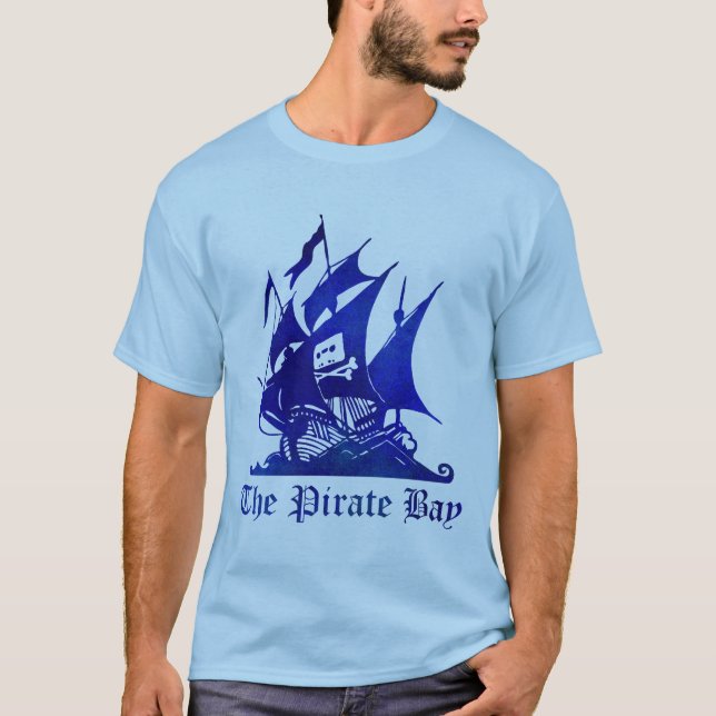 Camiseta A baía do pirata (Frente)