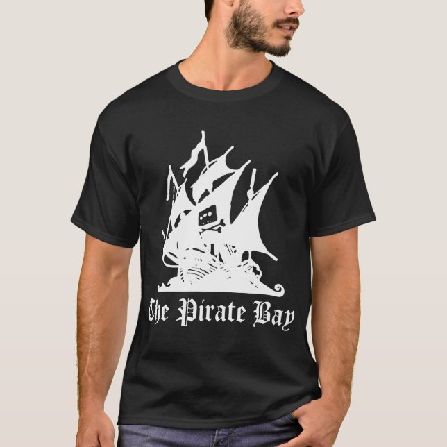 Camiseta A baía do pirata (Frente)