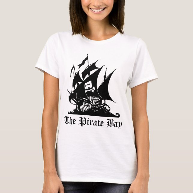 Camiseta A baía do pirata (Frente)