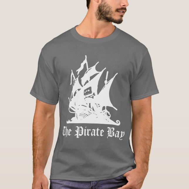 Camiseta A baía do pirata (Frente)