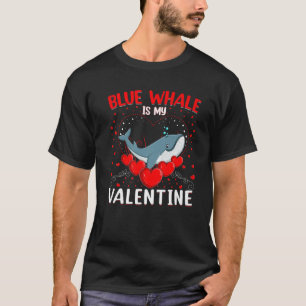 Camiseta A Baleia Azul Engraçada É Minha Namorados Valent
