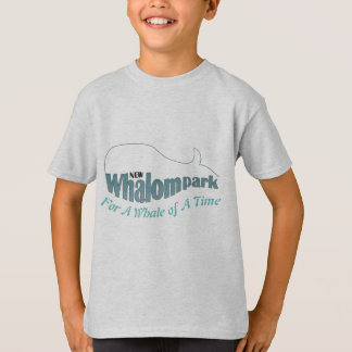 Camiseta A baleia clássica do parque de Whalom caçoa o