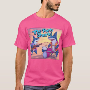 Camiseta A Banda de Tubarões da Parte