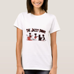 Camiseta A banda musical engraçada das pinturas