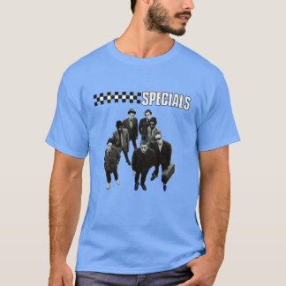 Camiseta A banda The Specials é popular com muitas músicas 