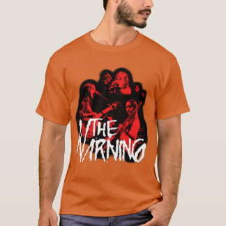Camiseta A banda Warning é uma banda de rock Nossa Nova Col