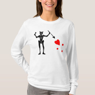 Camiseta A bandeira autêntica de Blackbeard