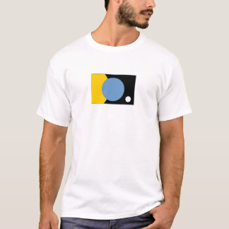 Camiseta A bandeira branca dos homens da terra T