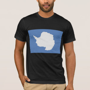 Camiseta A bandeira da Antártica