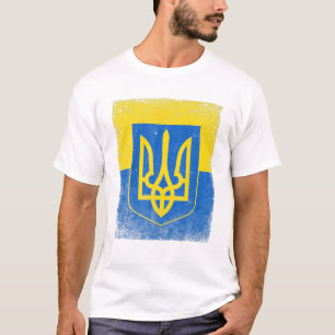 Camiseta A Bandeira Da Ucrânia Dificultou Um Presente Incrí