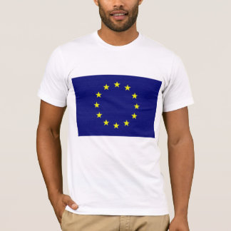 Camiseta A bandeira da União Europeia