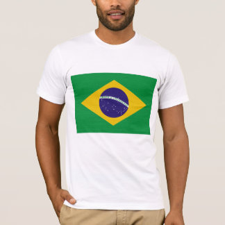 Camiseta A bandeira de Brasil