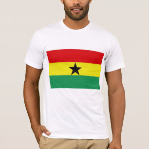 Camiseta A bandeira de Ghana