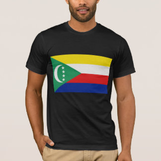 Camiseta A bandeira de ilha comorense