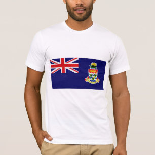 Camiseta A bandeira de ilha de caimão