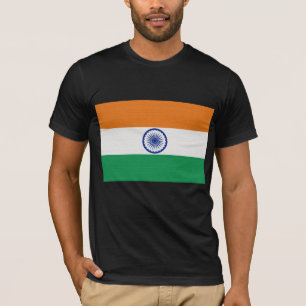 Camiseta A bandeira de India